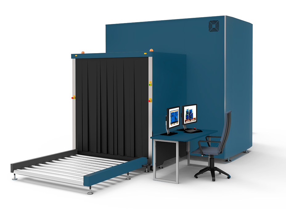 Двухракурсный рентгено-телевизионный интроскоп для досмотра крупногабаритного багажа и средних грузов АДН180Д-320 [тоннель 180х180]